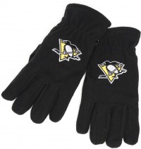 Перчатки ATRIBUTIKA & CLUB Pittsburgh Penguins черн. 07010