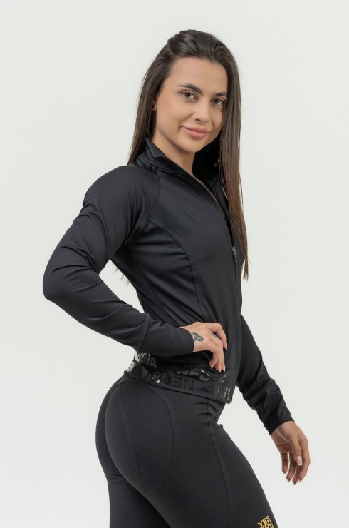 Куртка NEBBIA 833 Zip-Up Jacket INTENSE Warm-Up Black в Челябинске  в Челябинске 