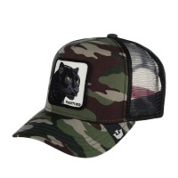 Бейсболка GOORIN BROTHERS ANIMAL FARM BLACK PANTHER 101-0381 (камуфляж - черный) 91-643-00-00 в Челябинске  в Челябинске 
