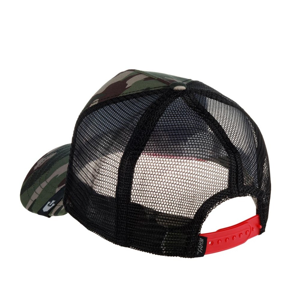 Бейсболка GOORIN BROTHERS ANIMAL FARM BLACK PANTHER 101-0381 (камуфляж - черный) 91-643-00-00 в Челябинске  в Челябинске 
