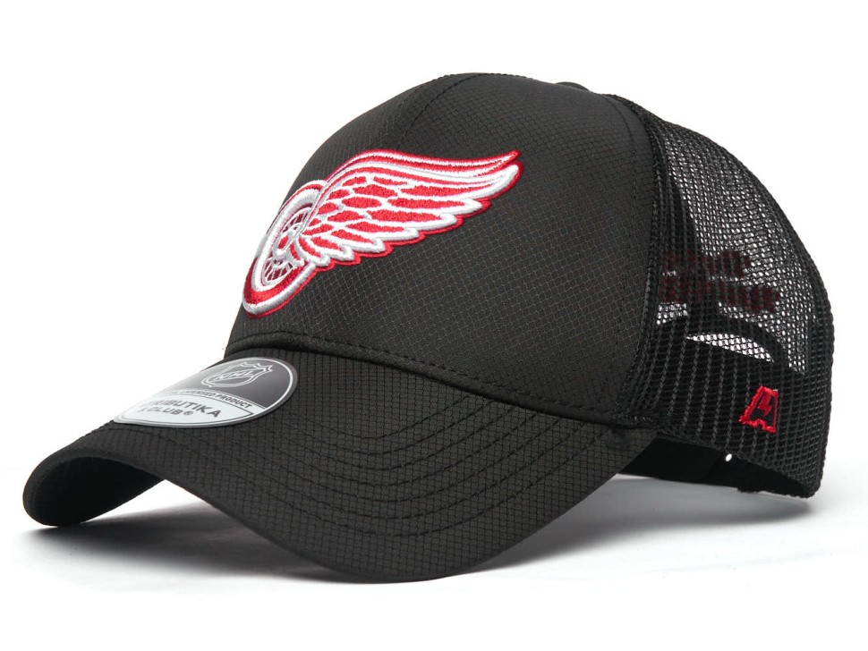 Бейсболка ATRIBUTIKA & CLUB Detroit Red Wings, черн. 31754 в Челябинске  в Челябинске 