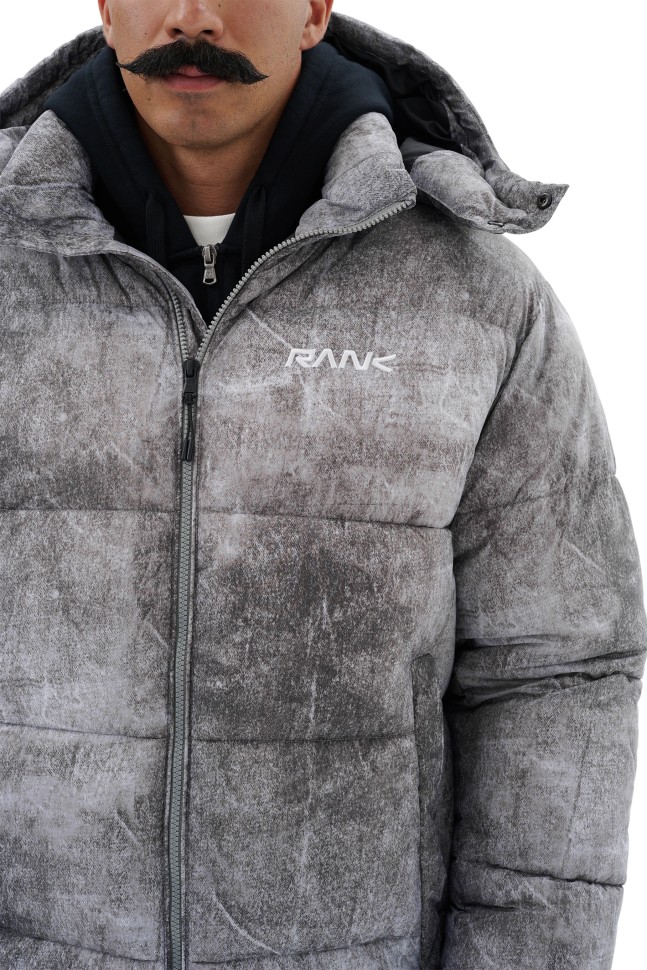 Куртка RANK Man, PROOF-TEX BL Printed Jacket, Grey effect 1004020-092 в Челябинске в Челябинске