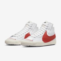Кроссовки Nike Blazer Mid 77 Jumbo White Total Orange DH7690-100 в Челябинске  в Челябинске 