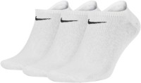 Носки Nike U Nk Ltwt Ns 3Pr white, black (белый, черный), 3 пары. SX2554-101 в Челябинске  в Челябинске 