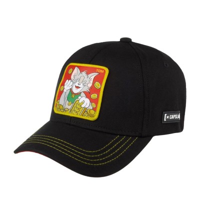 Бейсболка CAPSLAB Tom and Jerry CL/TAJ1/1/CASX/T11 черный красный 88-407-72-00