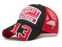 Бейсболка ATRIBUTIKA & CLUB Detroit Red Wings №13, черн.-красн. 31763 в Челябинске  в Челябинске 