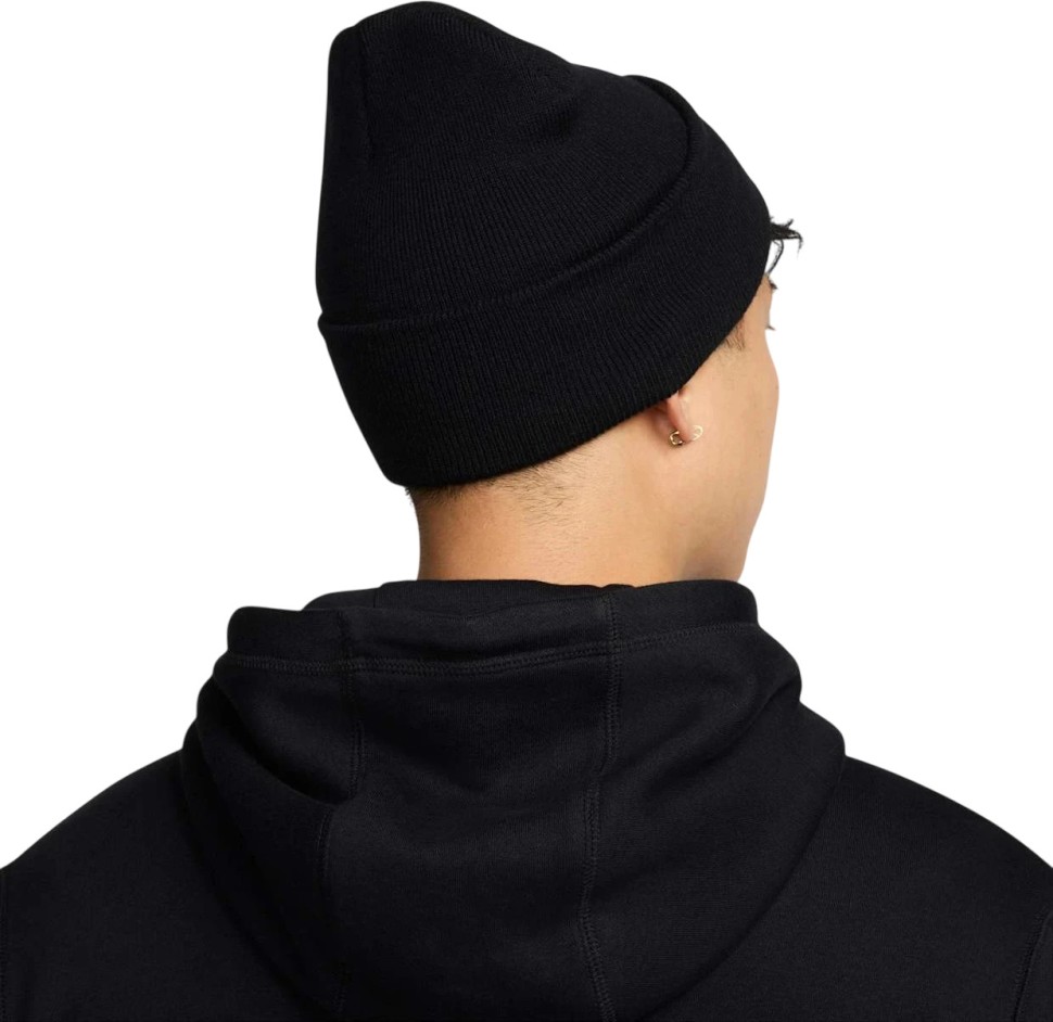 Шапка Nike U NK PEAK BEANIE TC SWSH F24 L HF0187-010 в Челябинске  в Челябинске 