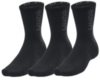 Носки Under Armour UA 3-Maker 3pk Mid-Crew-BLK 1373084-001