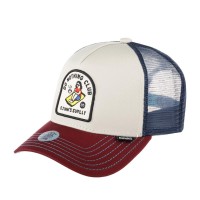 Бейсболка DJINNS арт. HFT Cap DNC New 1.3 (белый / бордовый) (ONE) 50-116-17-00 в Челябинске  в Челябинске 