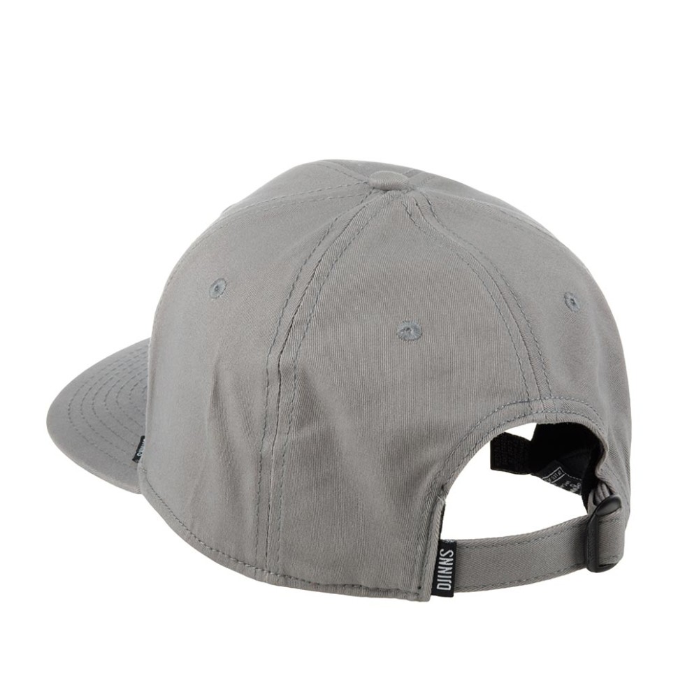 Бейсболка DJINNS 6P TrueFit 2.0 Cap Brushed Twill (серый) 50-180-08-00 в Челябинске в Челябинске