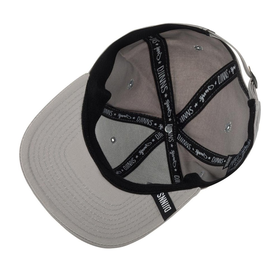 Бейсболка DJINNS 6P TrueFit 2.0 Cap Brushed Twill (серый) 50-180-08-00 в Челябинске в Челябинске