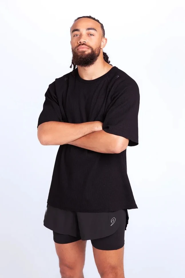 Футболка BoxRaw Tunero Raw Edge BXRW-RECRSS Black в Челябинске  в Челябинске 