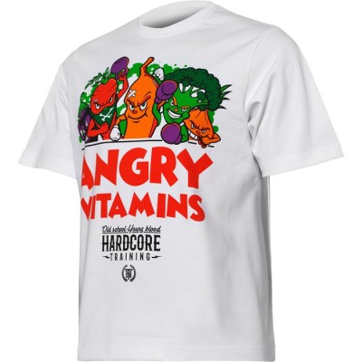 Футболка Hardcore Training Angry Vitamins White Oversized Fit hctshirt0412