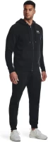 Толстовка Under Armour UA Essential Fleece FZ Hood-BLK 1373881-001 в Челябинске  в Челябинске 