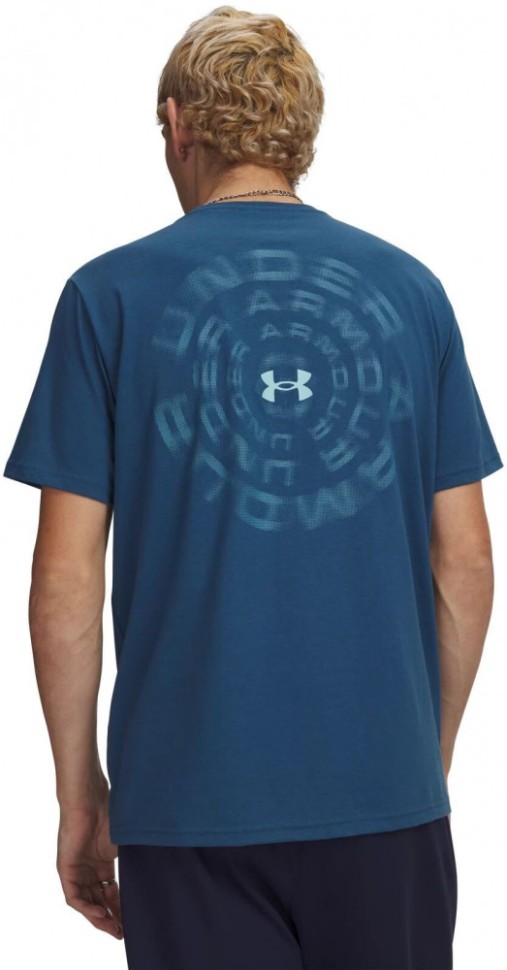 Футболка Under Armour UA M BLUR WM SS 6009248-498 в Челябинске  в Челябинске 