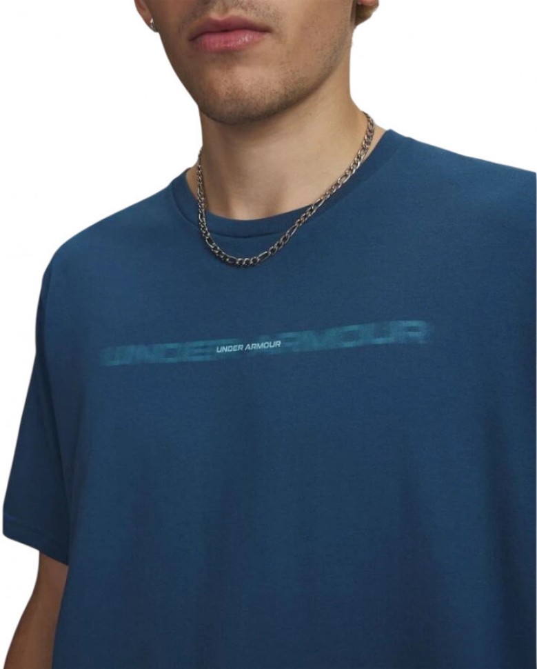 Футболка Under Armour UA M BLUR WM SS 6009248-498 в Челябинске  в Челябинске 