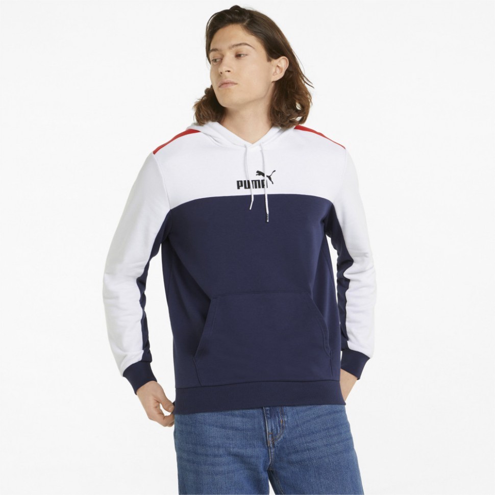 Толстовка Puma ESS+ Block Hoodie TR 84742806 в Челябинске  в Челябинске 