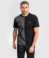 Футболка Venum Giant Split T-Shirt Black/Grey ven04710-109 в Челябинске  в Челябинске 