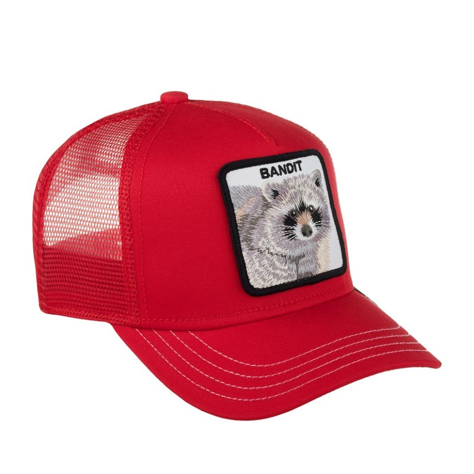 Бейсболка GOORIN BROTHERS ANIMAL FARM STICKY BANDIT Енот красный 91-691-18-00 в Челябинске  в Челябинске 