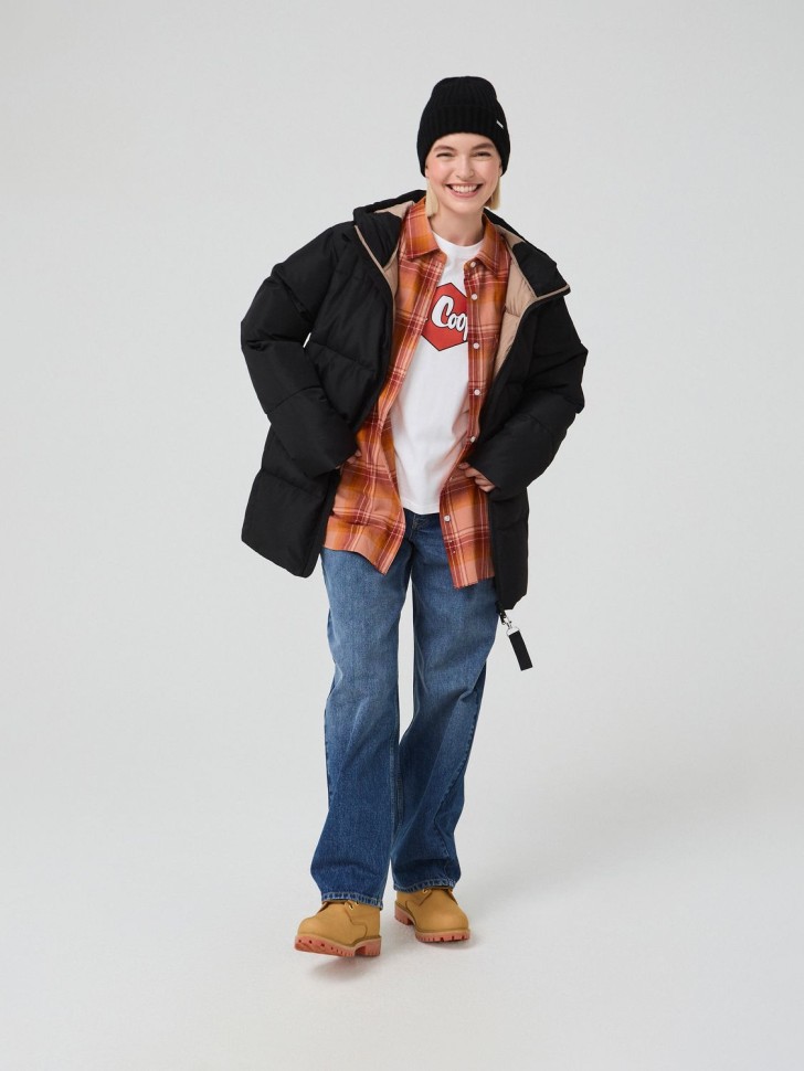 Куртка Lee Cooper пуховая LC-JCT-084WFW/BLK в Челябинске в Челябинске