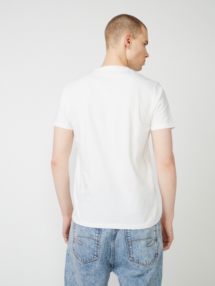 Футболки Lee Cooper MT2A122251BSLC2/WHT в Челябинске  в Челябинске 