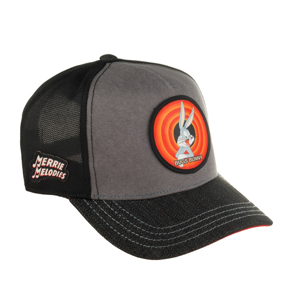 Бейсболка CAPSLAB Looney Tunes Bug CL/LOO10/1/PCT/VBU Looney Tunes Bugs Bunny (сер-чер) 88-588-10-00 в Челябинске в Челябинске