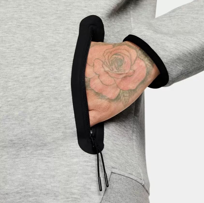 Толстовка Nike M NK TCH FLC FZ WR HOODIE FB7921-060 в Челябинске в Челябинске