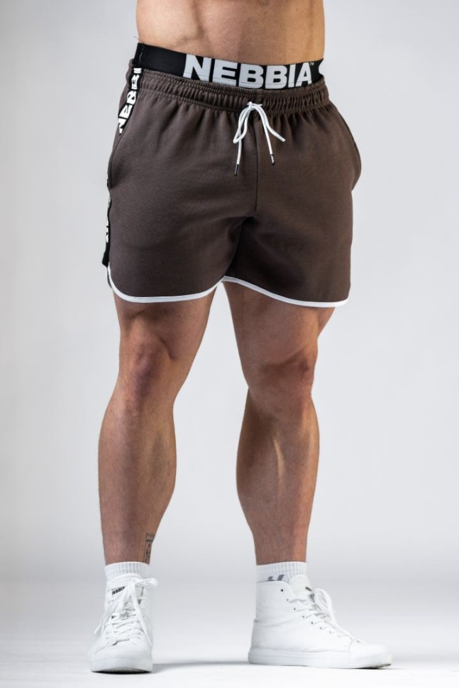 Шорты Nebbia Training Shorts HERO 295 brown в Челябинске  в Челябинске 