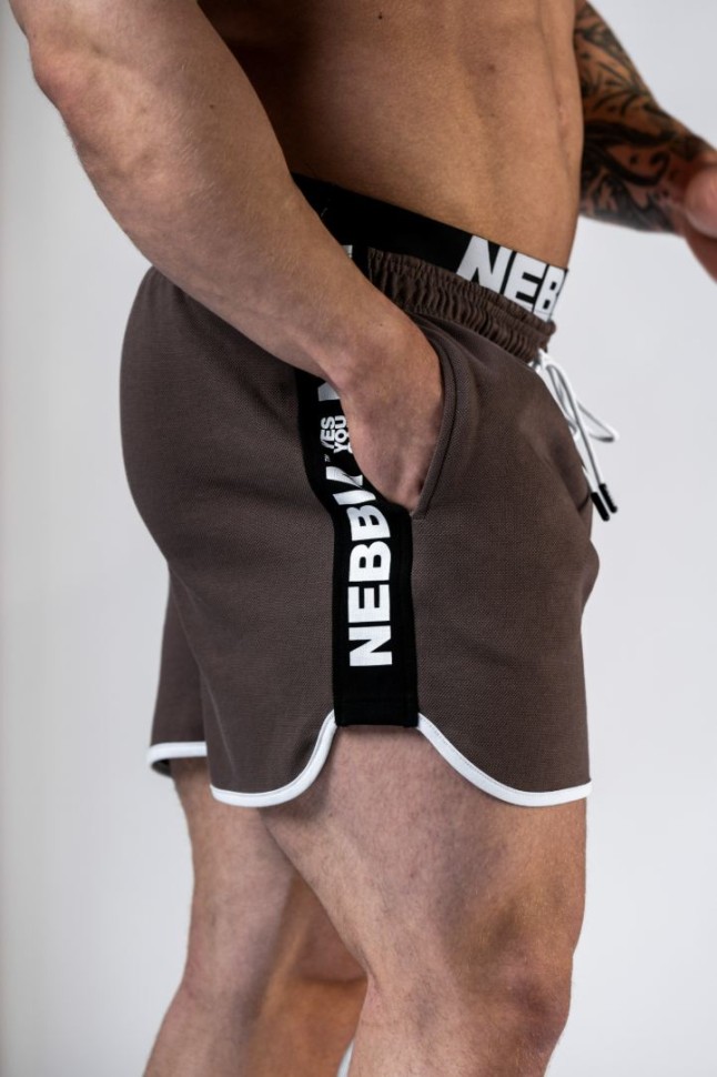 Шорты Nebbia Training Shorts HERO 295 brown в Челябинске  в Челябинске 