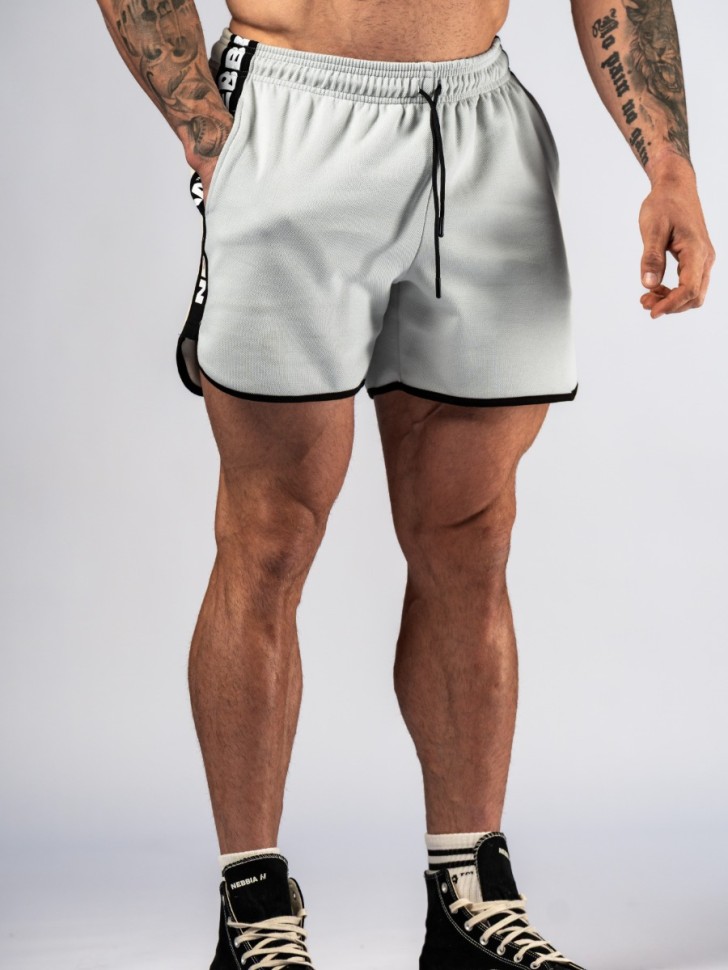 Шорты Nebbia Training Shorts HERO 295 light gray в Челябинске  в Челябинске 