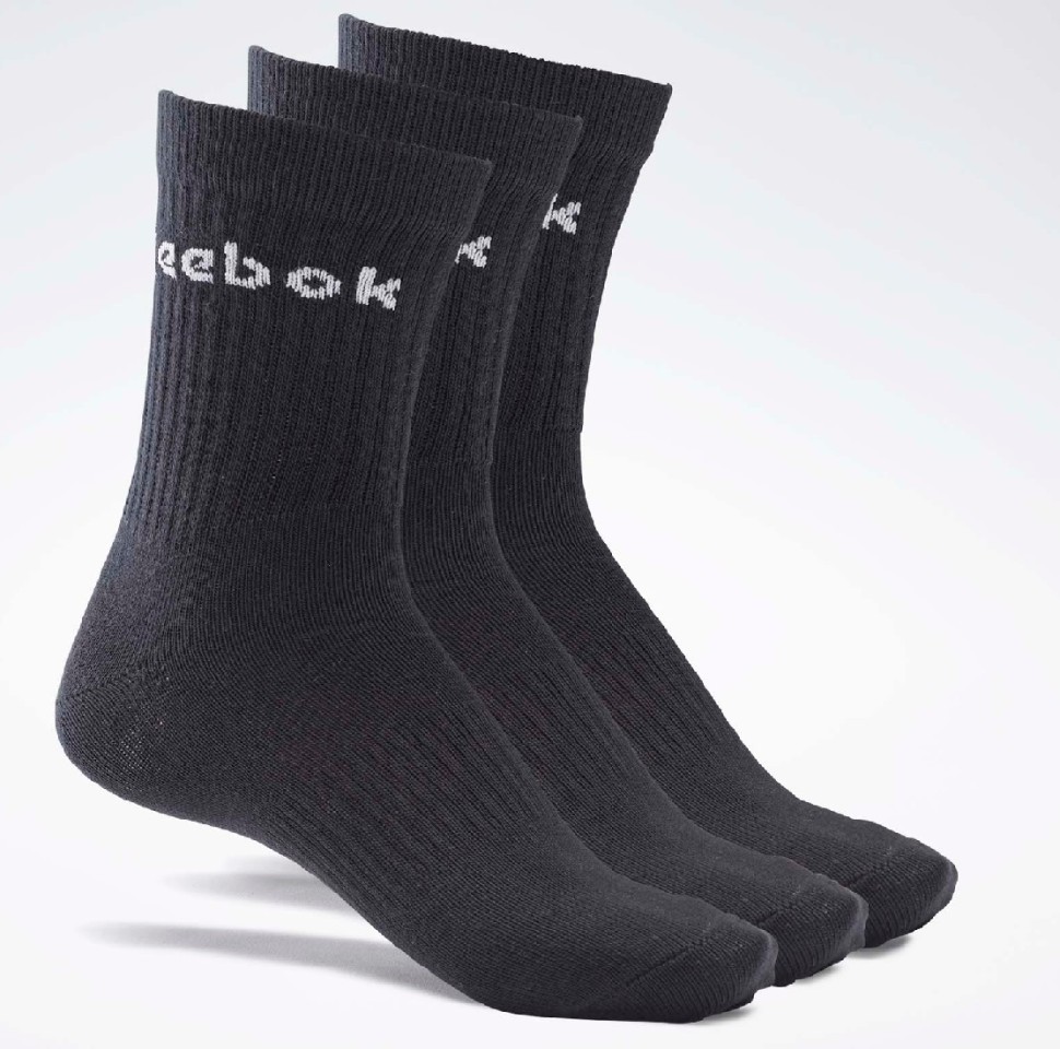 Носки Reebok ACT CORE CREW SOCK BLACK GH0331 в Челябинске  в Челябинске 