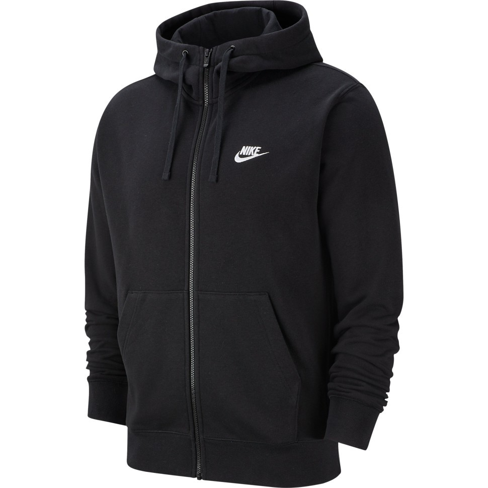 Толстовка Nike M Sportswear Club Hoodie Full Zip BV2648-010 в Челябинске  в Челябинске 