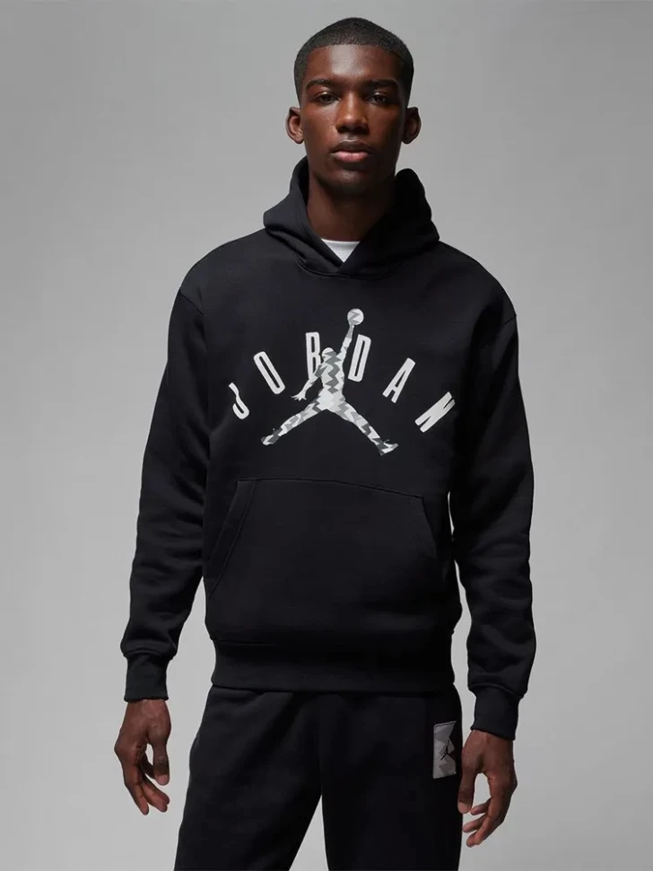 Толстовка Nike Jordan M J Flt Mvp Hbr Flc Po FD7415-010 в Челябинске  в Челябинске 