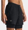 Шорты Under Armour UA LAUNCH 5'' 2-IN-1 SHORT 1382640-001 в Челябинске 