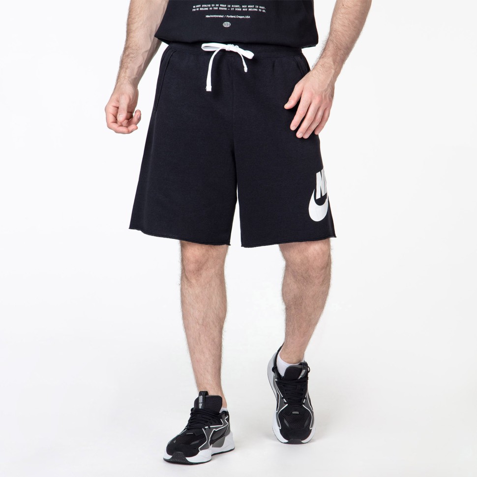 шорты NIKE M NK CLUB ALUMNI HBR FT SHORT DX0502-010 в Челябинске в Челябинске