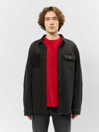 Рубашка Lee Cooper LC-DSHIRT-MSS/BLKGR