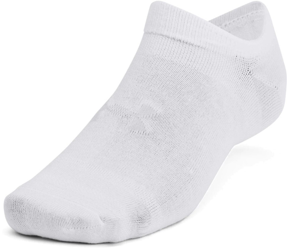 Носки Under Armour UA Essential No Show 6pk-WHT 1382611-100