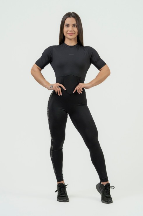 Комбинезон NEBBIA Workout Jumpsuit INTENSE Focus 823 black в Челябинске  в Челябинске 