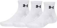 Носки Under Armour (3 пары) UA Performance Cotton 3p Qtr 6009686-100