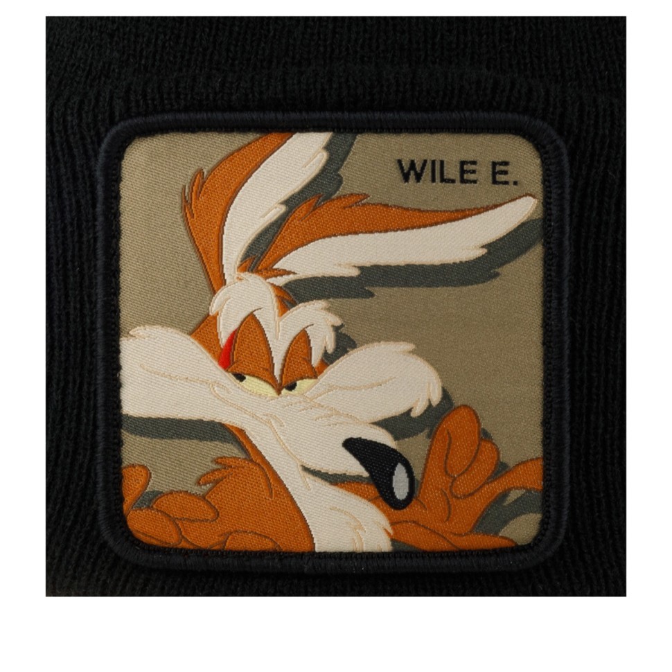 Шапка CAPSLAB CL/LOO/1/BON1/COY1 Looney Tunes Wile E. Coyote (черный) 88-573-09-00 в Челябинске  в Челябинске 