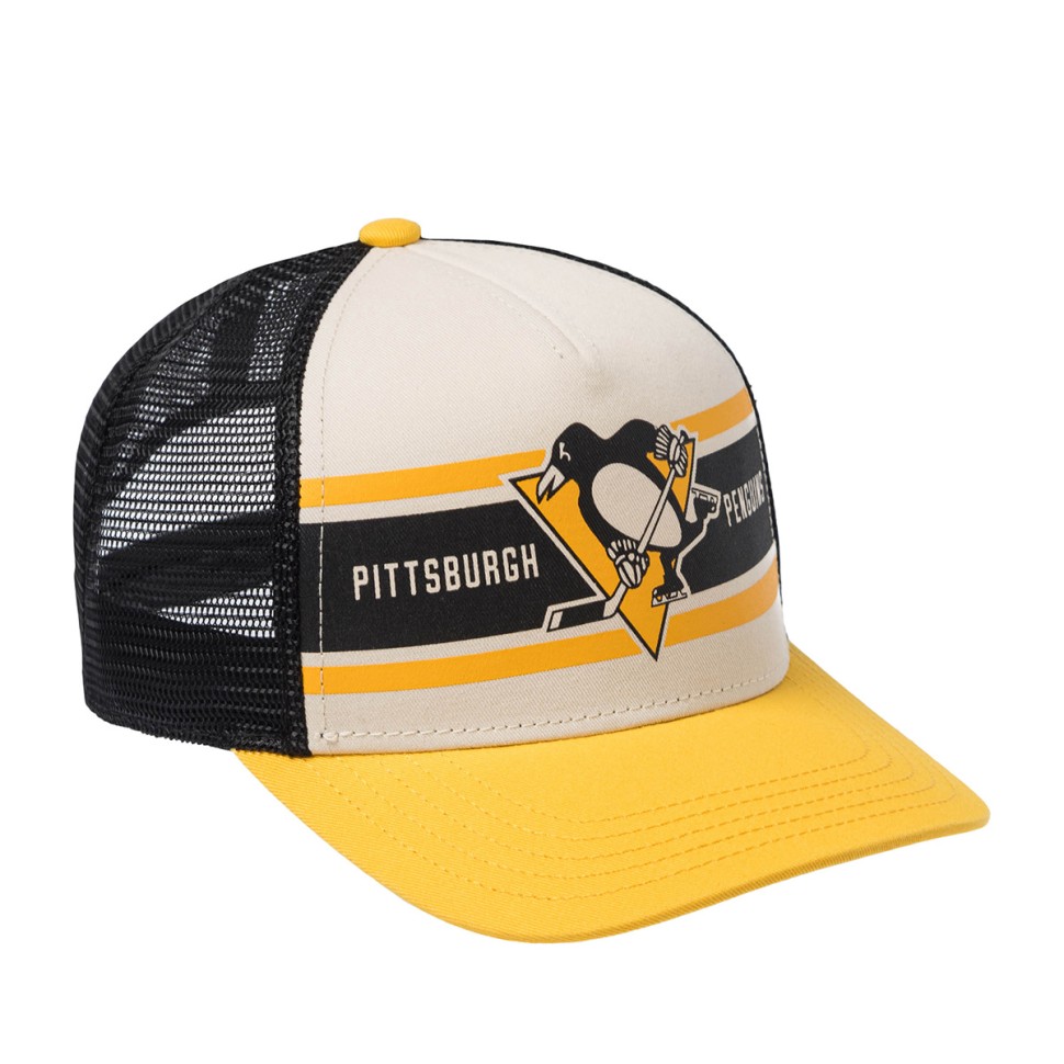 Бейсболка AMERICAN NEEDLE 21001A-PPN Pittsburgh Penguins Sinclair  NHL (желтый белый) 06-843-49-00 в Челябинске в Челябинске