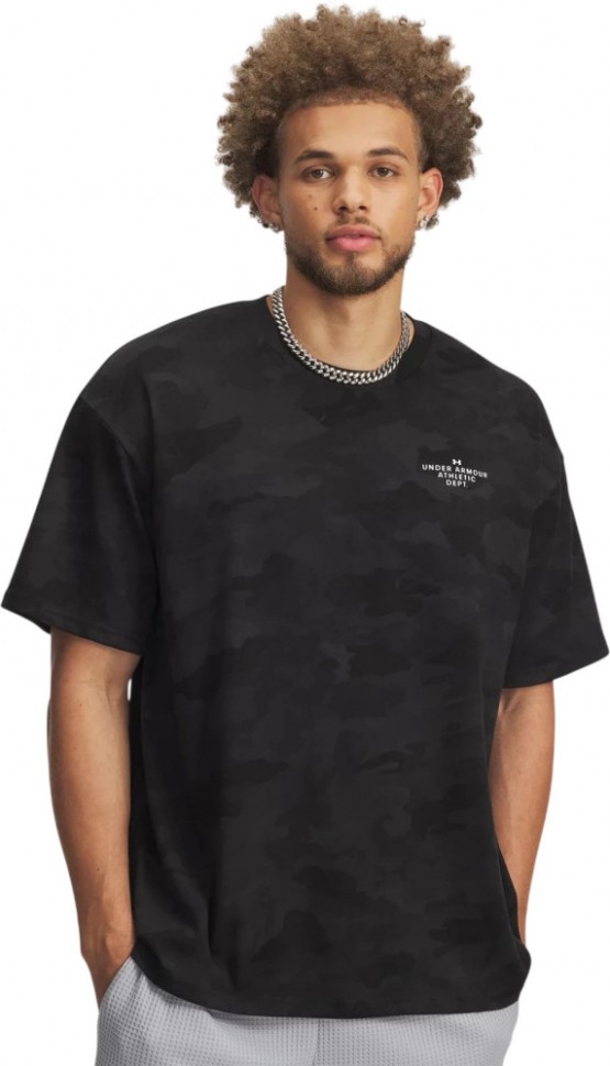 Футболка Under Armour UA HWT ATHLETIC DEPT AOP SS 6005655-001 в Челябинске  в Челябинске 
