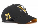 Бейсболка ATRIBUTIKA & CLUB Pittsburgh Penguins №71, черн.-желт. 31323 в Челябинске 