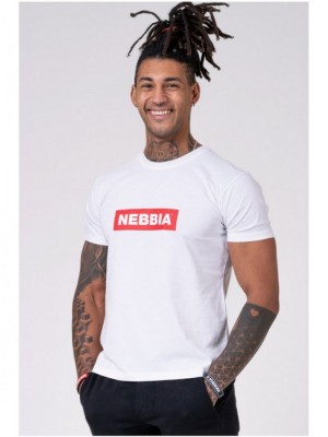 Футболка Nebbia Men`s T-Shirt 593 White