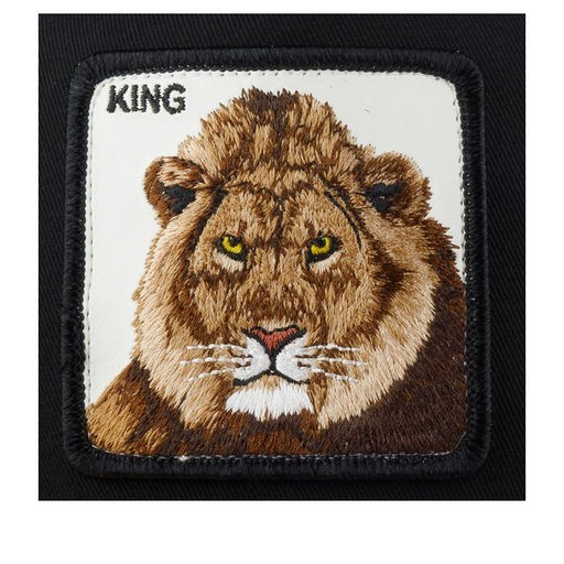 Бейсболка GOORIN BROTHERS ANIMAL FARM THE KING LION 101-0388 (черный - желтый) 91-648-20-00 в Челябинске  в Челябинске 