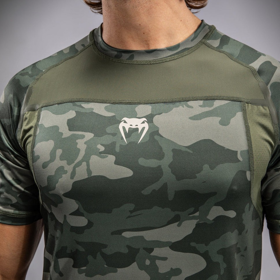 Футболка Venum G-Fit Air Men's Dry - Tech T-Shirt - Army Camo Ven05005-534 в Челябинске в Челябинске