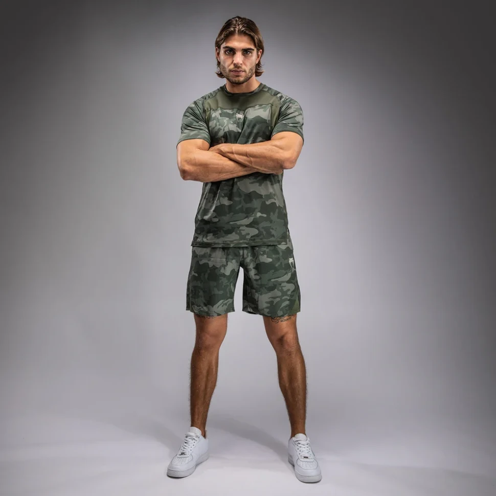 Футболка Venum G-Fit Air Men's Dry - Tech T-Shirt - Army Camo Ven05005-534 в Челябинске в Челябинске