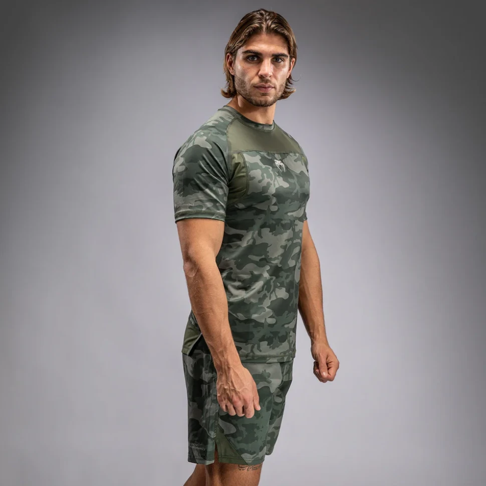 Футболка Venum G-Fit Air Men's Dry - Tech T-Shirt - Army Camo Ven05005-534 в Челябинске в Челябинске