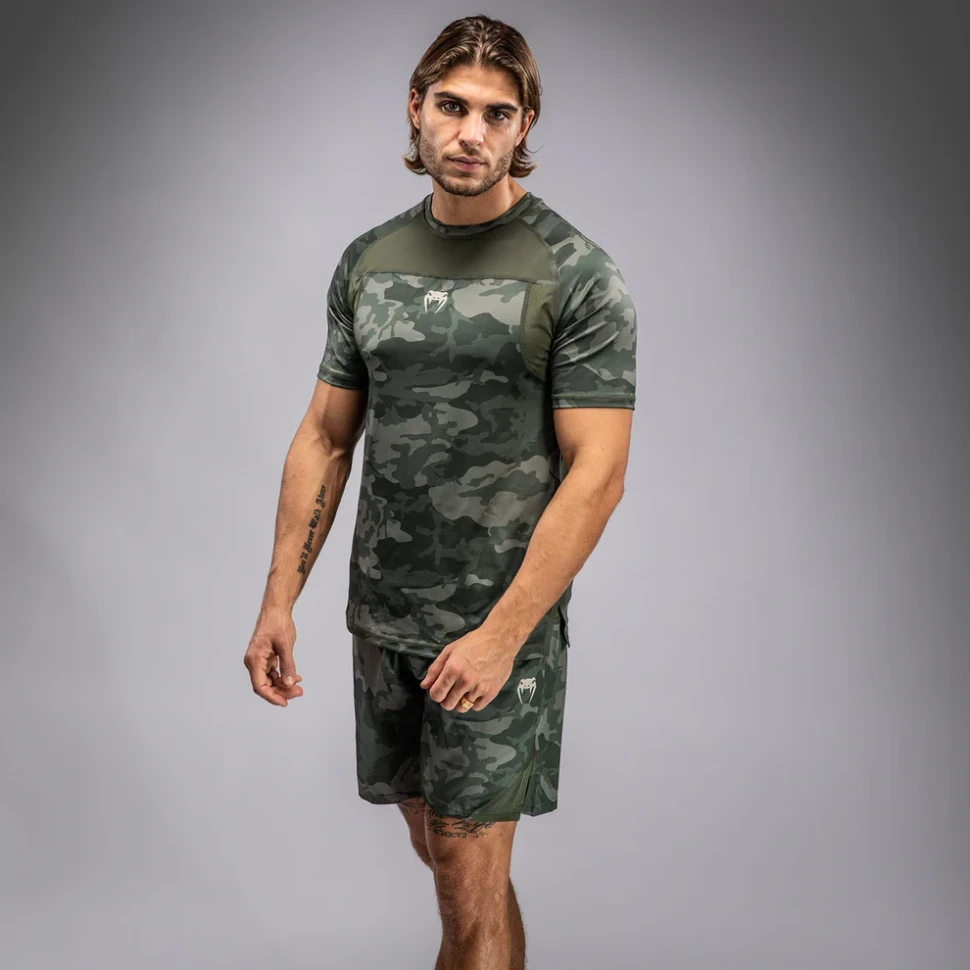 Футболка Venum G-Fit Air Men's Dry - Tech T-Shirt - Army Camo Ven05005-534 в Челябинске в Челябинске