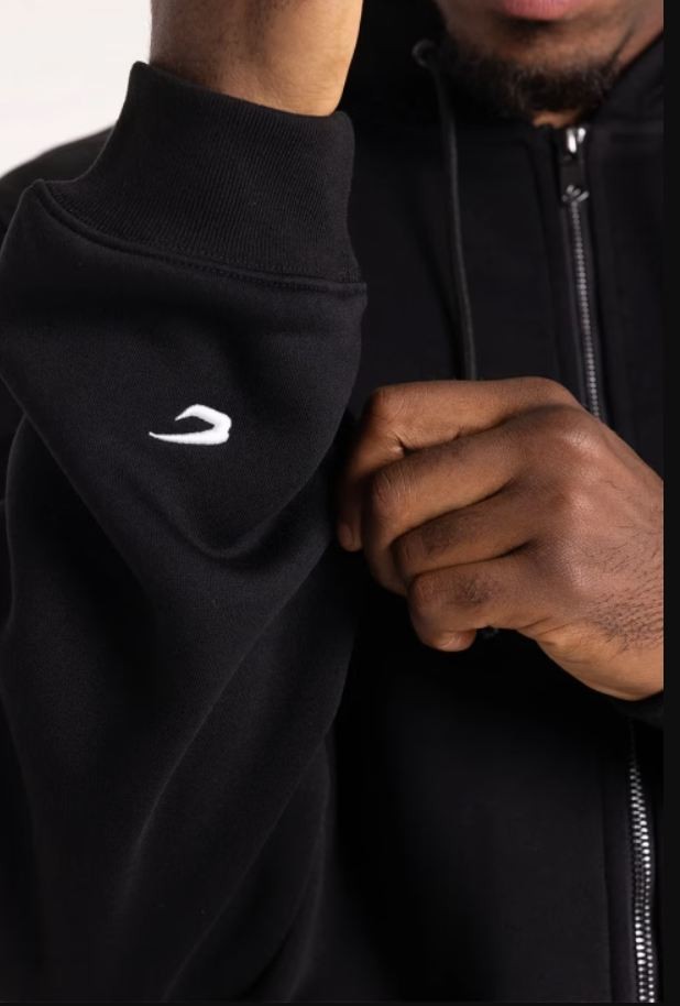 Толстовка Boxraw Johnson BXRW-ZJH Black в Челябинске  в Челябинске 
